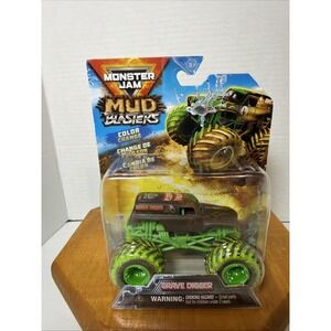 2025 MONSTER JAM - GRAVE DIGGER - MUD BLASTERS‎ MONSTER TRUCK 1:64 COLOR CHANGE